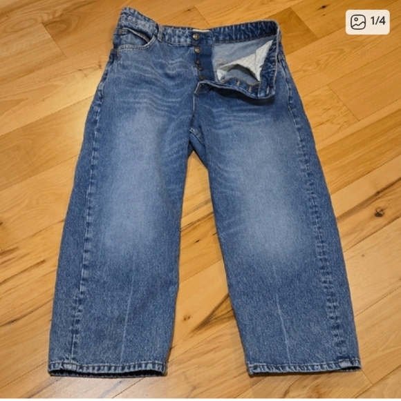 Free People Denim - Free People Deep Trance Boyfriend Jeans Size 29